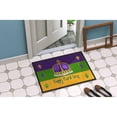 thumbnail image 2 of Mardi Gras Door Mat Doormat, 2 of 4
