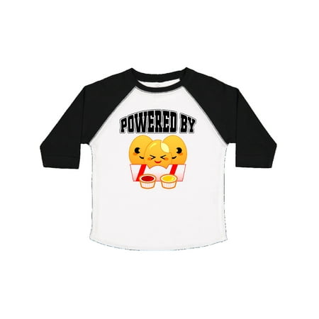 

Inktastic Powered by Chicken Nuggets Gift Toddler Boy or Toddler Girl T-Shirt