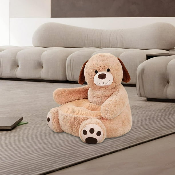 Chaise canapé animal en peluche pour enfant- Chaise haute - Cadeau  maternité - Canapé