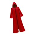 thumbnail image 2 of Capa con capucha para Halloween, capa de Cosplay de longitud completa, vestido de de mago, para fiesta de Pascua, Carnaval XL, 2 of 8