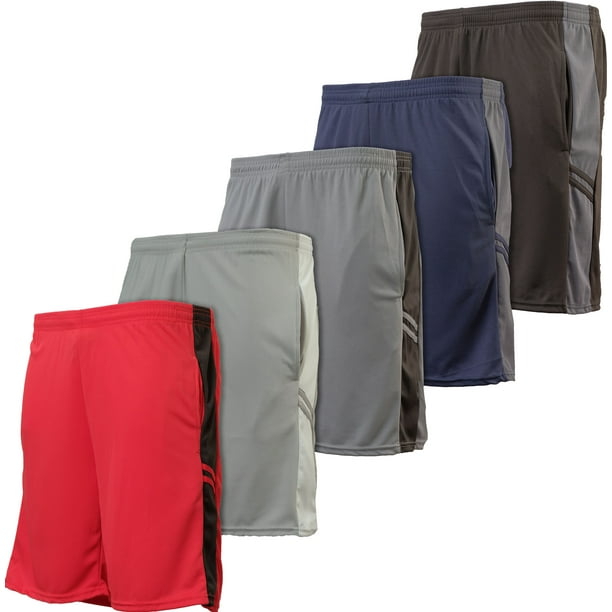 Real Essentials - Real Essentials Boys Mesh Performance 5-Pack Shorts ...