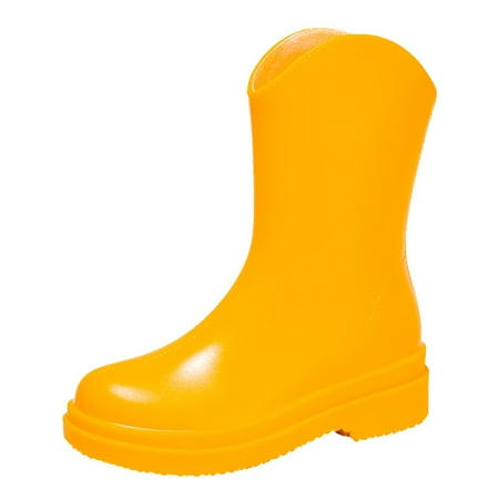 

Womens Shoes Simple Style Snow Non Slip Detachable with Inside Rain Outdoor Rubber Water Shoes
