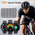 thumbnail image 2 of GJX 2026 New Men'S Smart Watch 1.39-Inch,With Answer Make Call/Ip68 Waterproof/10 Days Standby,With Fitness Tracker,Fits for Android Iphone Devices,Perfect Gift（Black）, 2 of 7