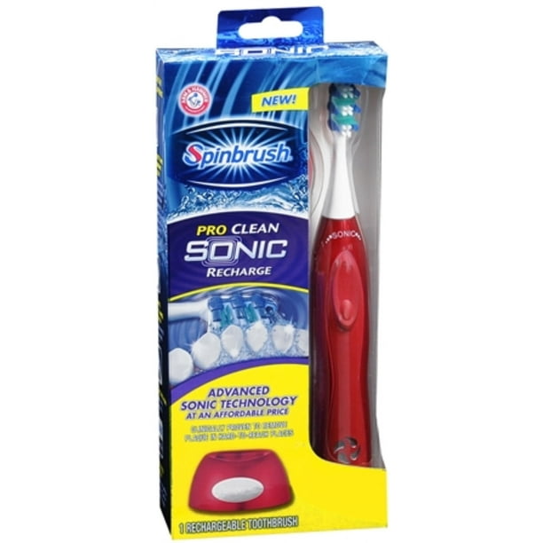 ARM & HAMMER Spinbrush Sonic Toothbrush 1 Each (Pack of 2) Walmart