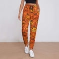 thumbnail image 2 of Women's Sweatpants, Pumpkin Halloween Fun Baggy Sweatpants Joggers for Women, Fall Outfits for Women 2024 Lounge Yoga Athletic Workout Pants with Pockets, 2 of 7
