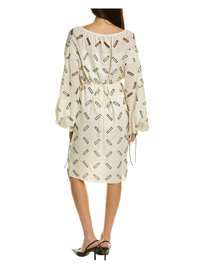 LANVIN womens Drawstring Waist Shift Dress, 40 - Walmart.com