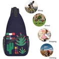 thumbnail image 5 of Mexico Hispanic Mexico Independence Day 2023 Sling Bag Crossbody Hiking Travel Chest Bags Backpack Shoulder Daypack for Women Men, 5 of 7