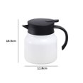 thumbnail image 3 of Tetera guisada Hervidor térmico de acero inoxidable 316 para oficina en casa (800ml blanco) Ehuebsd Libre de BPA, 3 of 7