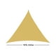 Coolaroo 473914 Coolhaven 12' Triangle Sahara w Kit Shadesail – image 3 sur 4