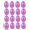 Pink, variant on LmnLft 16pc Metallic Easter Egg Set - 2.36" Fillable Plastic Eggs with Glitter Finish for Candy/Treat Storage, Egg Hunt Games & Basket Stuffers