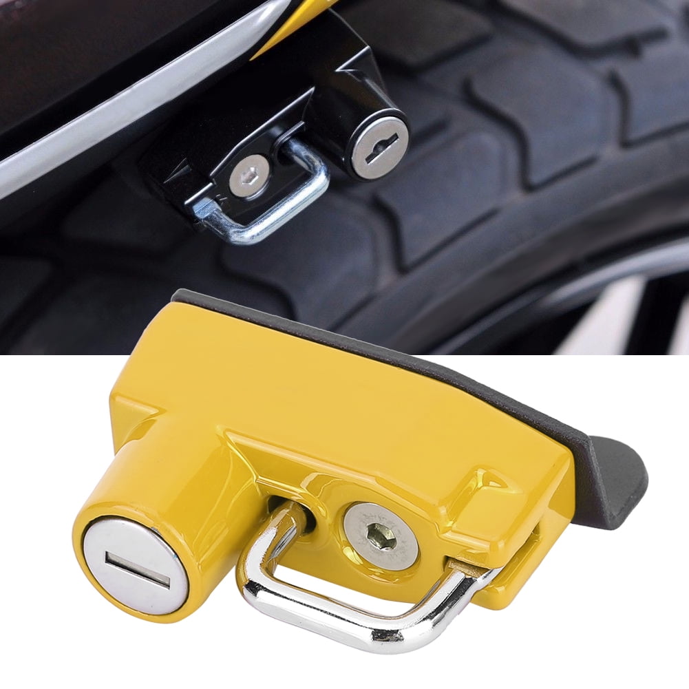 Anti Theft Helmet Lock Hook Fits for Ducati Scrambler 400 800 Models 2015 Motorcycle Modified Yellow Walmart