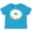 Turquoise, variant on Inktastic White Donut with Sprinkles Boys or Girls Baby T-Shirt