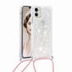 thumbnail image 1 of Funda FOXDOCK para iPhone 11 con Cuerda Ajustable, Brillo Líquido, Protección Antigolpes y Lente – Ideal para Regalo, 1 of 6