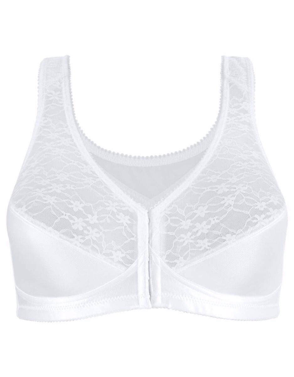 Exquisite Form FULLY® Front Close Wirefree Posture Bra with Lace ...