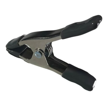 

4Inch Metal Nickel Plated A-Shaped Clip Spring Clamps Woodworking Grip Tools Grey