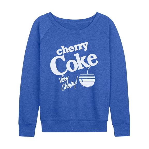 Cherry Coke - Very Cherry - Women's French Terry Long Sleeve Pullover