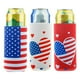 thumbnail image 2 of Lhxiqxz Realza tu celebración del Día de la Independencia con el juego de fundas patrióticas para enfriadores de latas, 2 of 8