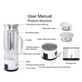 thumbnail image 3 of Hydrogen Water Generator, 1000ml Hydrogen Water Machine Heat Resistant  for Home, 3 of 7