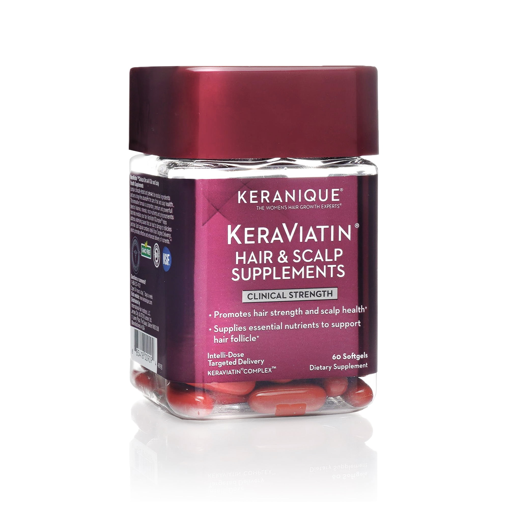 Keranique Hair Growth Vitamins KeraViatin Hair Scalp Health