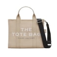 thumbnail image 1 of The Marc Jacobs Tote Bag Canvas Beige Medium, 1 of 8