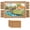 34"x26"x1.6", variant on Rotating Jigsaw Puzzle Board Portable Lazy Susan Spinning Puzzle Plateau Table with Storage Drawers for Adults, 34"x26" Wooden Jumbo Size Jigsaw Puzzle Table for 1500 Pieces Puzzles