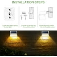 thumbnail image 3 of Smart Waterproof Garden Decoration Street Light 6LED Smart Sensor Light Control Street Light Garden Decoration, 3 of 8