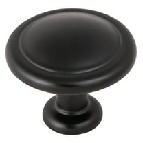 Design House 208082 Victorian Contemporary 1.18-inch Cabinet Knob, Matte Black, 10-Pack