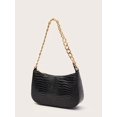thumbnail image 2 of Women's Crocodile Shoulder Bags Hobo Tote Handbag Mini Clutch Purse with Zipper, 2 of 5