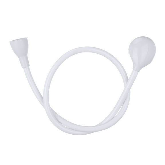 Portable Shower Spray Head with Shampoo Dispenser and Flexible Hose for Bathing Convenience and Refreshing Experience