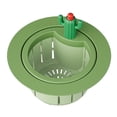 thumbnail image 1 of 2 coladores de fregadero de cocina con forma de cactus, cesta de descarga automática, multifuncionales, para uso doméstico, cesta de drenaje, filtro de red, cesta de elevación, filtros de drenaje de r, 1 of 5
