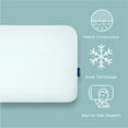 thumbnail image 3 of Casper Sleep Hybrid Snow Pillow, Standard, White, 3 of 7