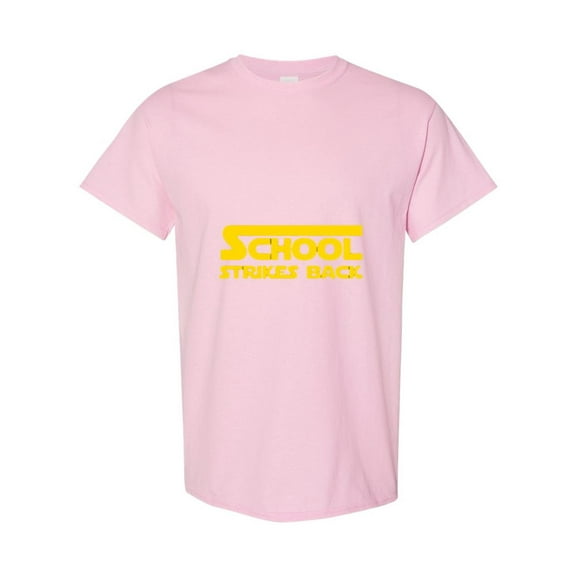 Funny Sci Fi Movie Parody The School Strikes Back Teacher Gift Unisex T-Shirt