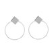 thumbnail image 1 of Pendientes llamativos a la moda 2019, pendientes redondos geométricos grandes para mujer, pendientes colgantes, pendientes de gota, joyería femenina moderna Tan Jianjun unisex, 1 of 2