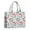 Pioneer Flower Floral-1, variant on Large Capacity Tote Bag,Pioneer Flower Floral Print Pattern Handbag Fashion Luxury Tote Bag,15.7"x13"x 5.1" Inches,Laptop Compatible