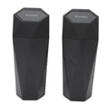 thumbnail image 1 of 2 uds cubo de basura para coche con tapa impermeable decorativo automotriz portátil cubo de basura automático negro, 1 of 5