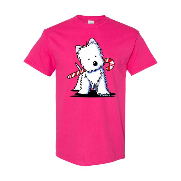 Inktastic Candycane Cutie Westie T-Shirt