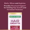 thumbnail image 5 of Nature’s Bounty® Optimal Solutions® Hair Growth Supplement for Women with Biotin Vitamin, Dietary Supplement, 30 Capsules, 5 of 9