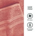 thumbnail image 5 of Mainstays Performance Cotton Bath Sheet, Oversized Super Soft Quick Dry Fade Resistant, Solid Teracotta, 5 of 8
