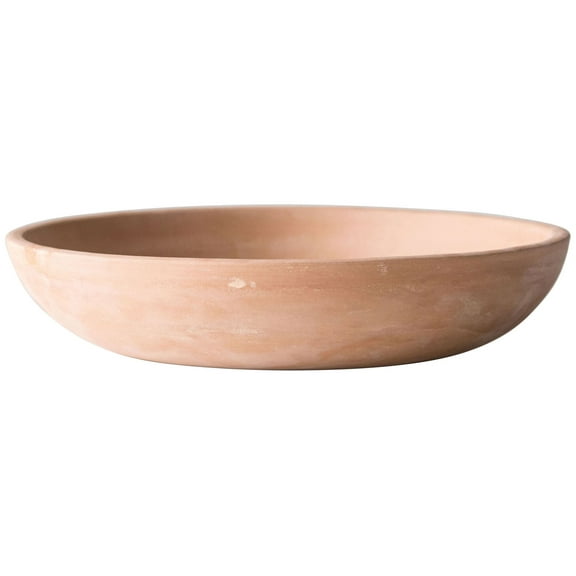 Creative Co-Op Large Orange Terracotta Bowl