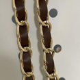 thumbnail image 6 of Women Chain Strap Handle Comfortable Purse Wallet Handbag Brown ABrown, 6 of 7