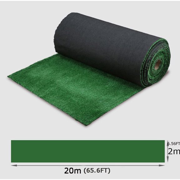 Techtongda Artificial Turf Fake Lawn Rug Indoor Outdoor Garden Lawn for Landscape Patio Synthetic Turf Mat Grass