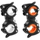 thumbnail image 1 of Soporte de Luz para Bicicleta, 2 Piezas Soporte para Linterna de Bicicleta Soporte Universal para Lámpara de Bicicleta Giratorio de 360 ​​​​Grados para Bicicleta de Montaña y Ciclismo Soporte de Luz LED, Cámara de Acción, GPS y Otros JM JM, 1 of 5