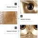 thumbnail image 5 of Owl Statue Decor Metallic Gold Owl Figurines Shelf Decorations Decorative Animal Home Office Desk Resin Ornament Fairy Garden Decor-platinum Wave Poin, 5 of 5