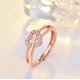 thumbnail image 1 of Nuevo anillo de Plata de Ley 925 con circonita AAA, anillos de compromiso de tamaño ajustable para mujer, anillo de boda, joyería bonita a la moda para fiesta, regalo, 1 of 2