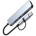 thumbnail image 1 of 7 In 1 Docking Station Usb-c Aluminium Charging Usb 3.0 Hdmi Compatible Pd/tf Card, 1 of 5