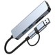 thumbnail image 1 of 7 en 1 tarjeta compatible Pd/tf del Usb-c de carga del aluminio del Usb 3.0 Hdmi de la estación de acoplamiento, 1 of 5