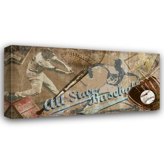 Tandi Venter 32x18 Gallery Wrapped Canvas Wall Art Titled - Home Run