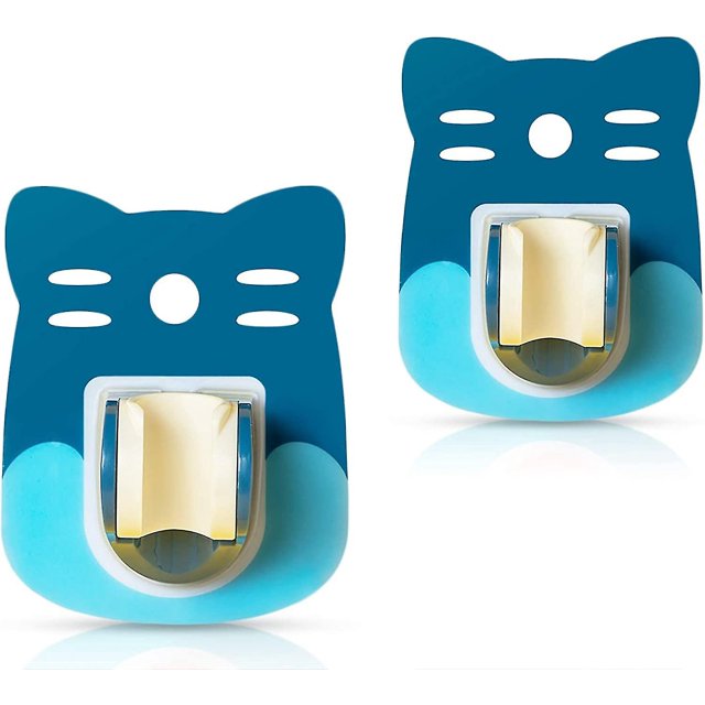 Funda de almohada con estampado de rayas, juego de 2, fundas de cojín de pana, fundas de almohada suaves y sólidas para sofá de dormitorio, 18 x 18 pulgadas, azul bebé