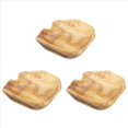 thumbnail image 1 of 3X Cuenco de Madera para Servir Ensalada de Frutas de RaíZ Tallados A Mano Sala de Estar Creativa Cuenco de Madera Real para Dulces 15-19cm, 1 of 5