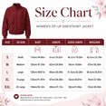 thumbnail image 4 of Aezemi Women Full Zip Oversized Sweatshirt with Cargo Pockets Mock Neck Zip up Fashion Loose Fit Fall Winter Outerwear Coat Casual Trendy Long Sleeve No Hood Sweatshirt for Women XXL, 4 of 7
